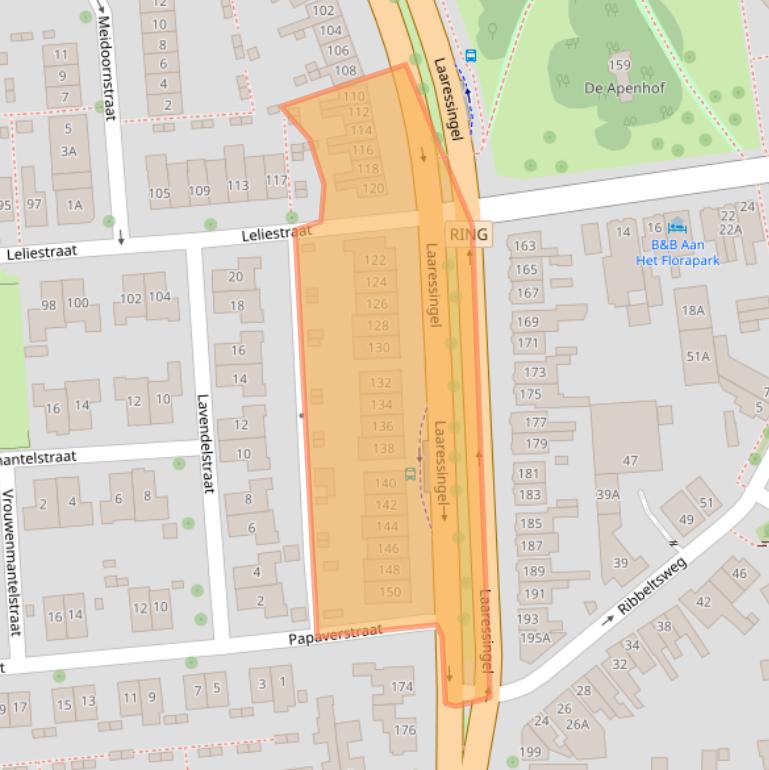 Kaart van postcodegebied 7514ET.
