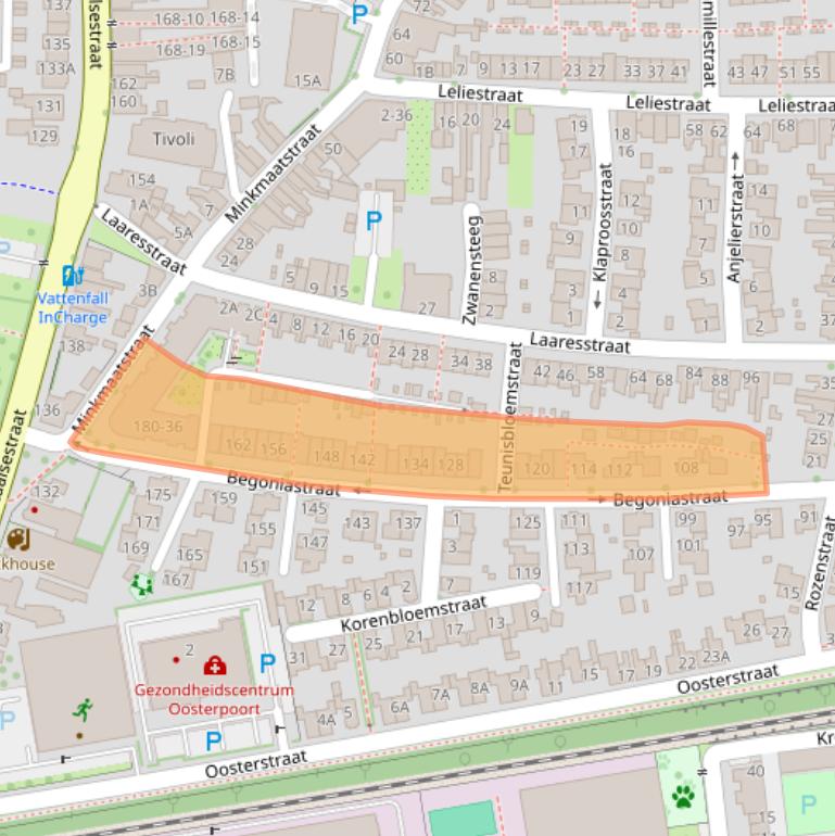 Kaart van postcodegebied 7514ZT.