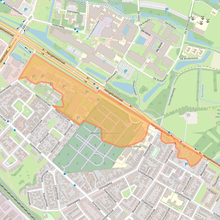 Kaart van postcodegebied 7521AG.
