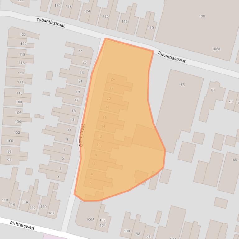 Kaart van postcodegebied 7521BR.