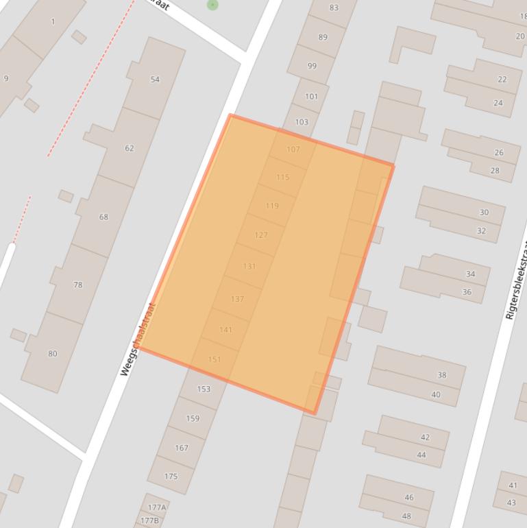 Kaart van postcodegebied 7521CE.