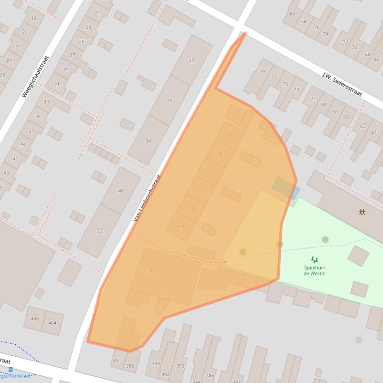 Kaart van postcodegebied 7521DS.