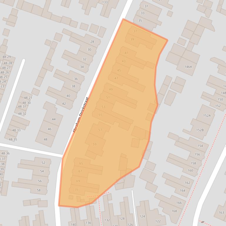 Kaart van postcodegebied 7521ET.