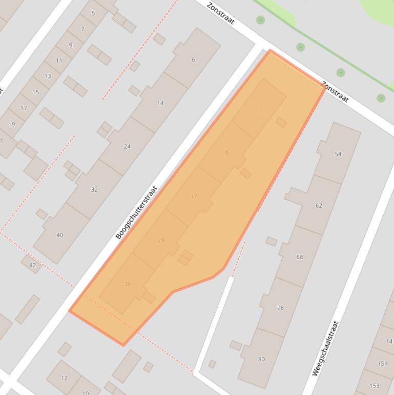 Kaart van postcodegebied 7521HR.