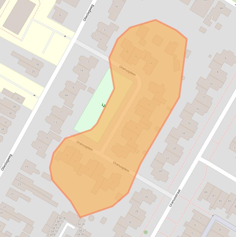 Kaart van postcodegebied 7521MC.