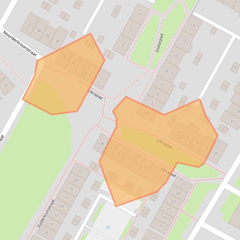 Kaart van postcodegebied 7521MG.
