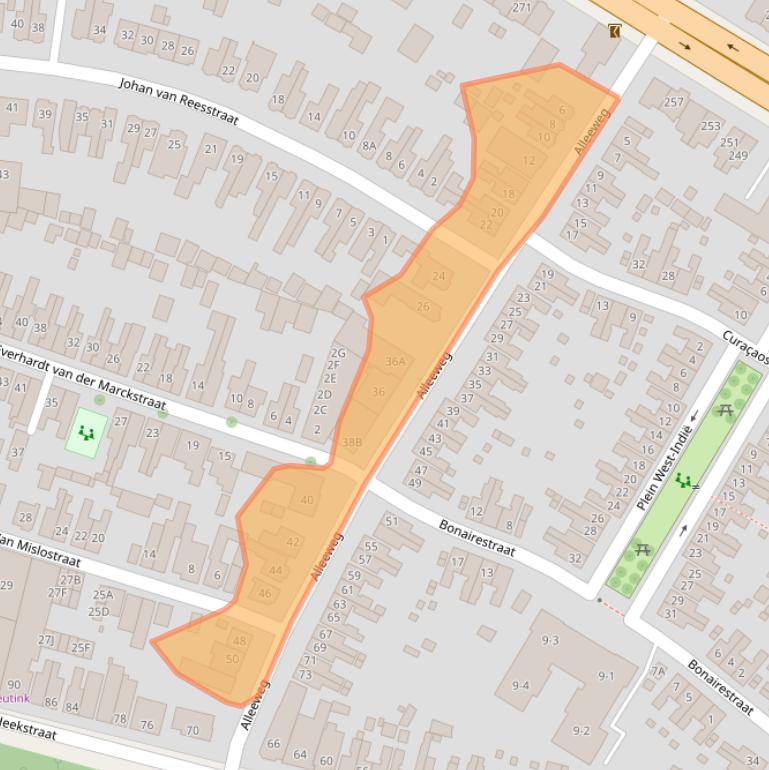 Kaart van postcodegebied 7521VK.