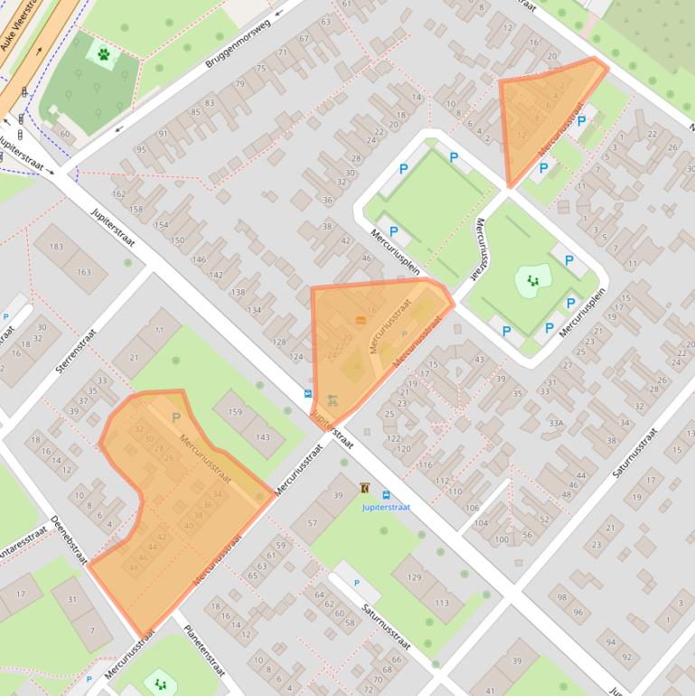 Kaart van postcodegebied 7521WS.