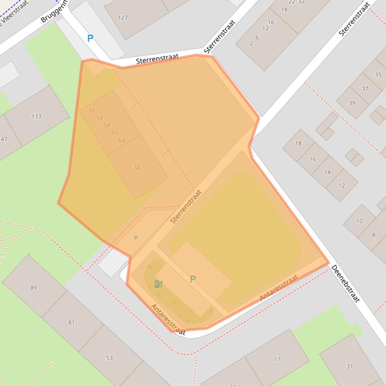 Kaart van postcodegebied 7521ZP.