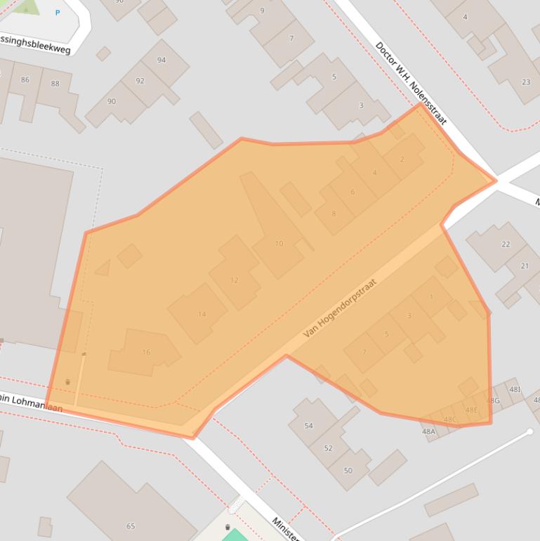 Kaart van postcodegebied 7522AS.