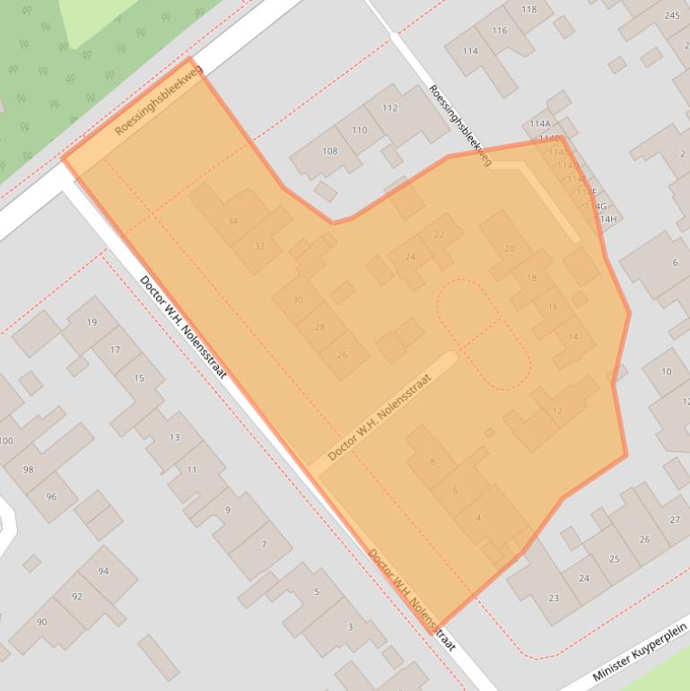 Kaart van postcodegebied 7522AZ.