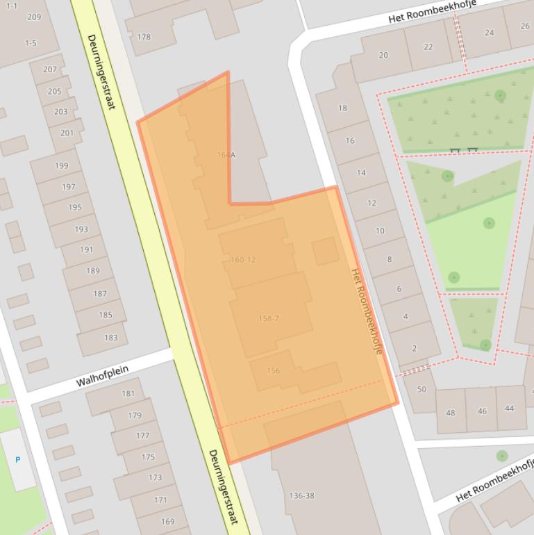Kaart van postcodegebied 7522CH.