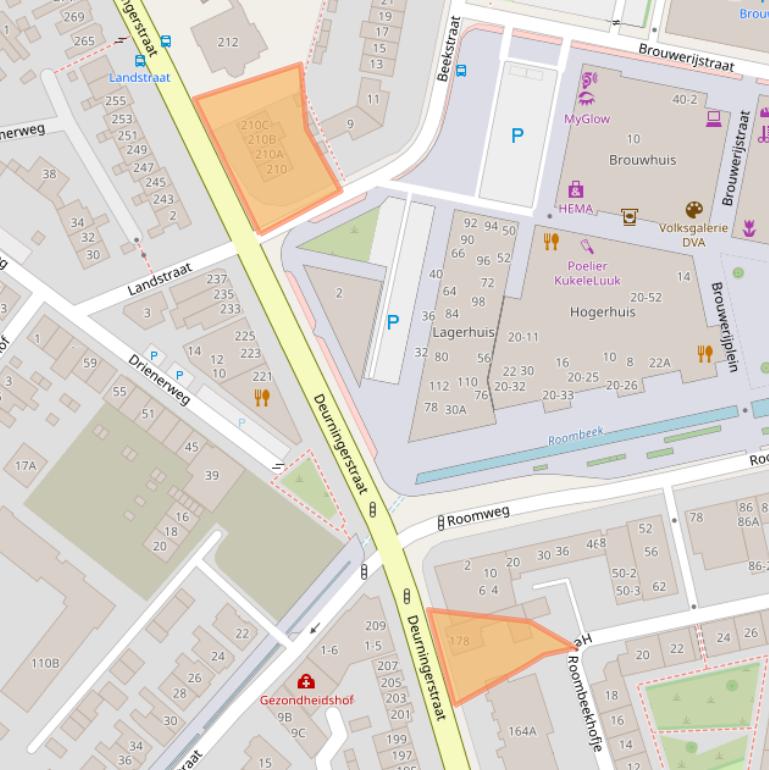 Kaart van postcodegebied 7522CK.