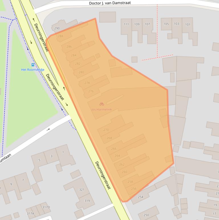 Kaart van postcodegebied 7522CM.