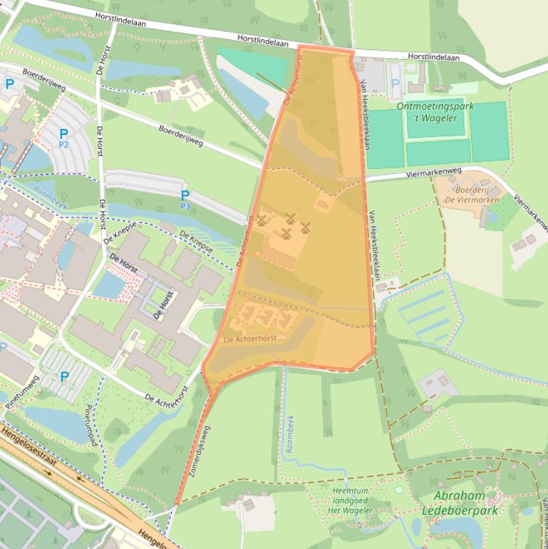 Kaart van postcodegebied 7522EA.