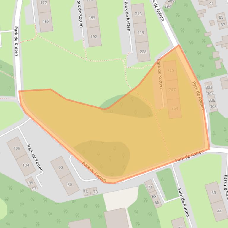 Kaart van postcodegebied 7522EM.
