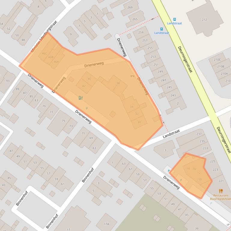 Kaart van postcodegebied 7522EW.