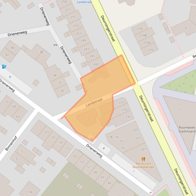 Kaart van postcodegebied 7522GA.