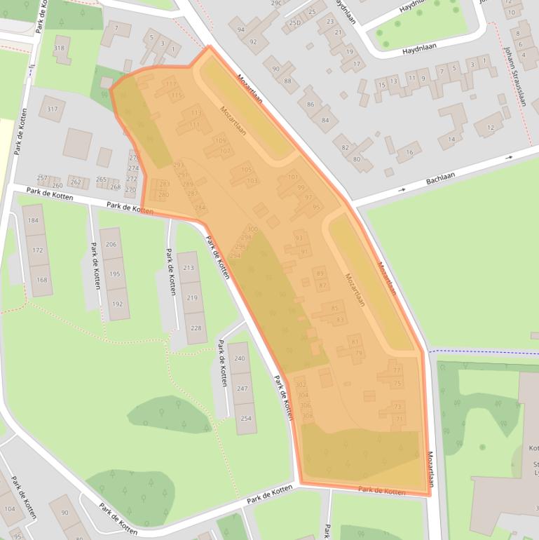 Kaart van postcodegebied 7522HL.