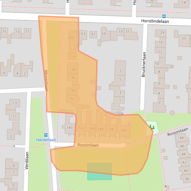 Kaart van postcodegebied 7522HS.