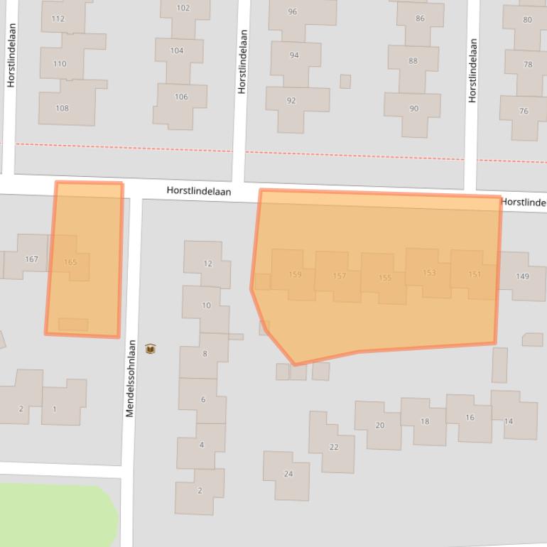 Kaart van postcodegebied 7522JB.