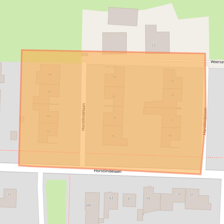 Kaart van postcodegebied 7522JE.