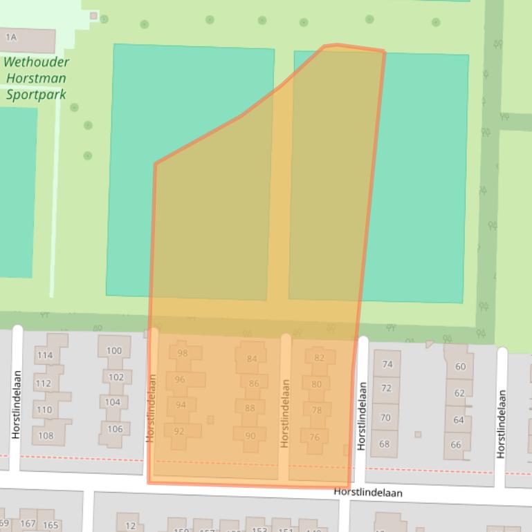 Kaart van postcodegebied 7522JJ.