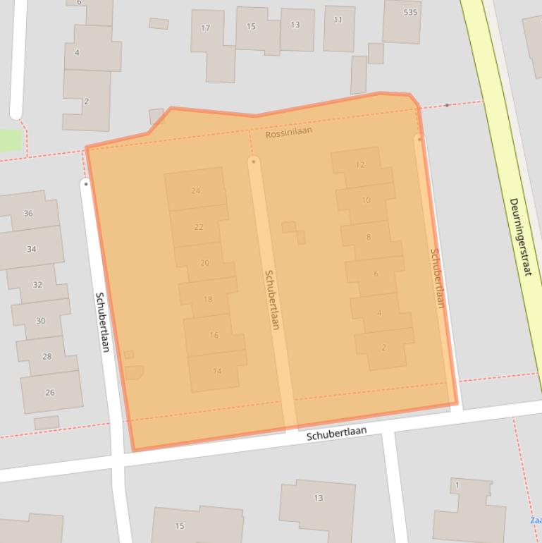 Kaart van postcodegebied 7522JR.