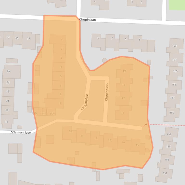 Kaart van postcodegebied 7522KK.