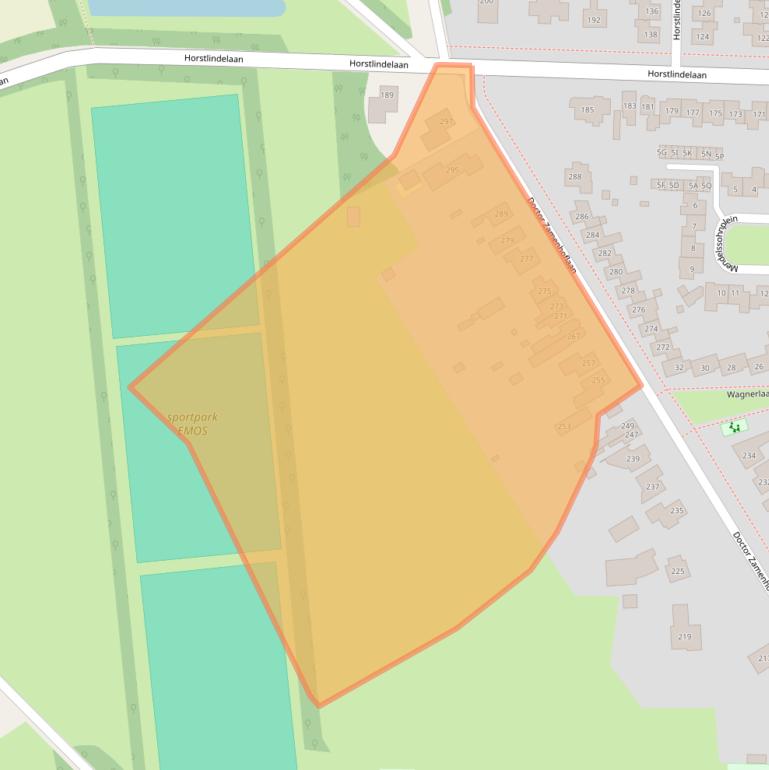 Kaart van postcodegebied 7522KT.