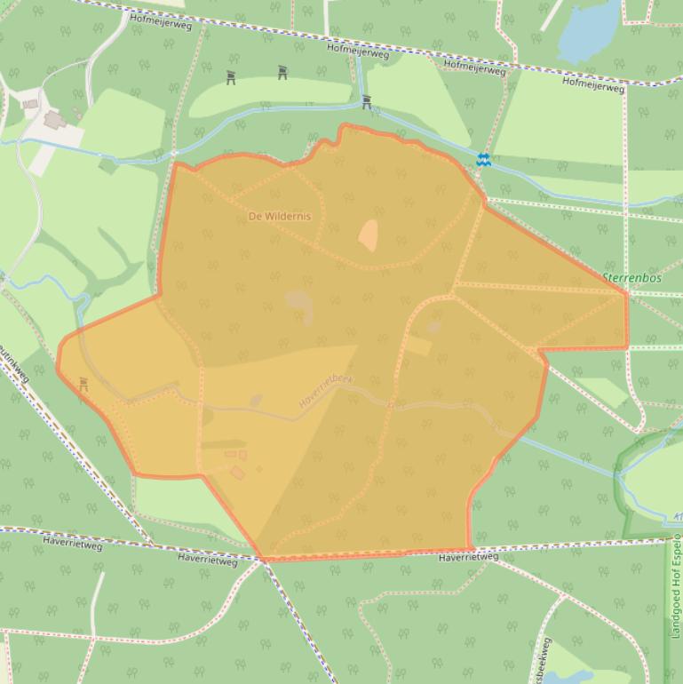 Kaart van postcodegebied 7522PP.