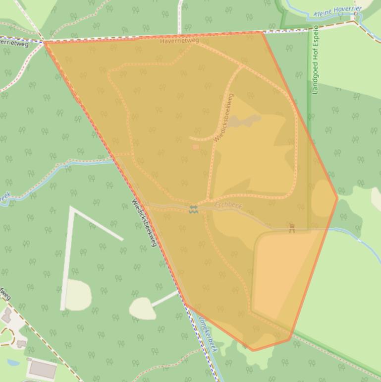 Kaart van postcodegebied 7522PZ.