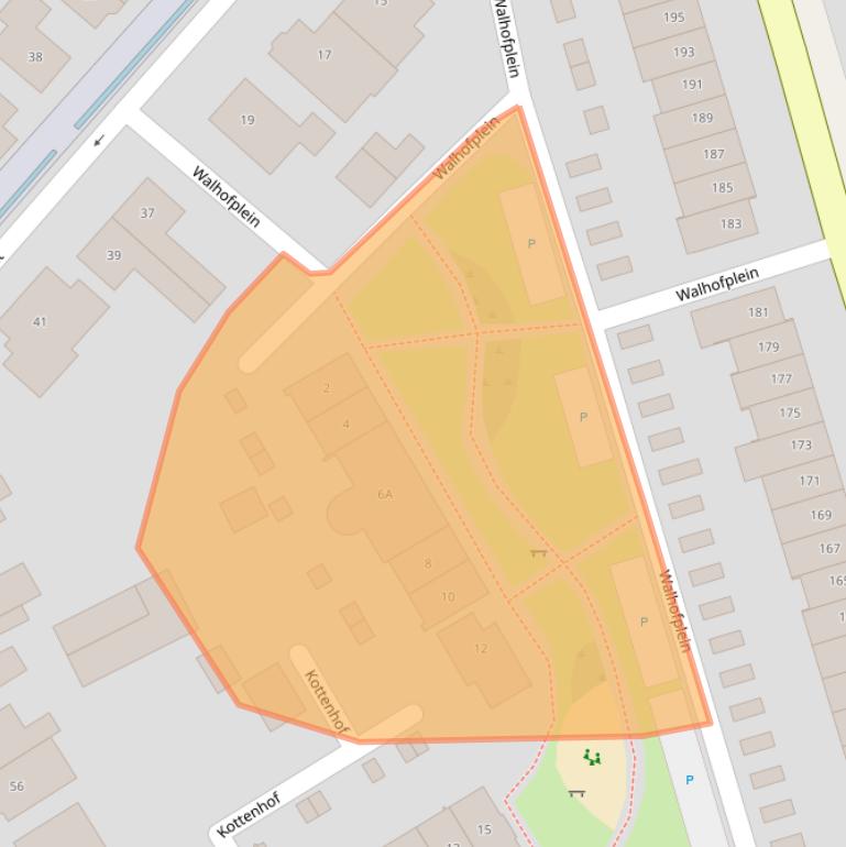 Kaart van postcodegebied 7522RA.