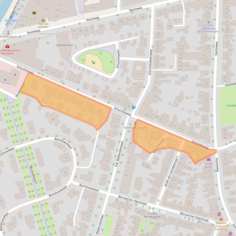 Kaart van postcodegebied 7523AP.