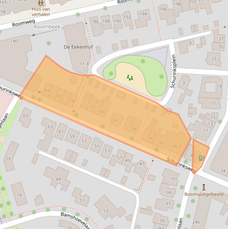 Kaart van postcodegebied 7523AS.