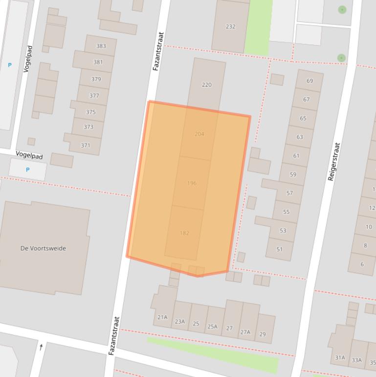 Kaart van postcodegebied 7523ED.