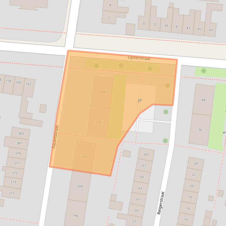 Kaart van postcodegebied 7523EE.