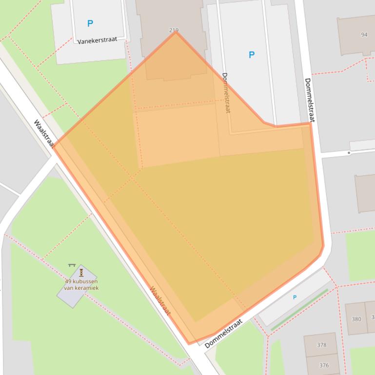 Kaart van postcodegebied 7523HM.