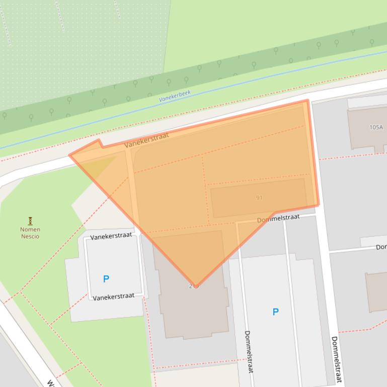 Kaart van postcodegebied 7523HN.