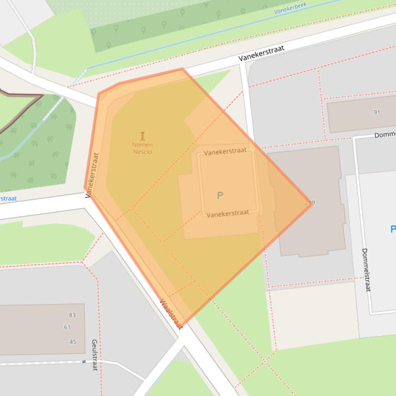 Kaart van postcodegebied 7523HR.