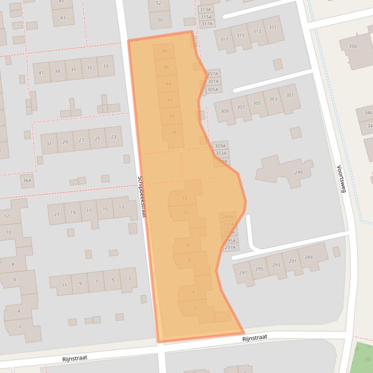 Kaart van postcodegebied 7523PS.