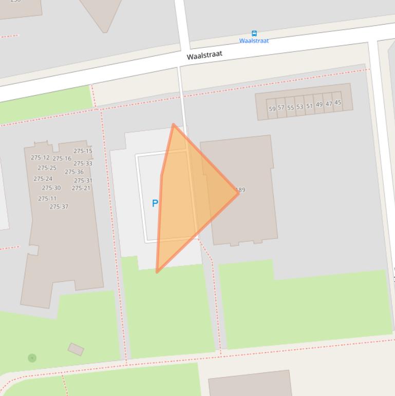 Kaart van postcodegebied 7523RD.