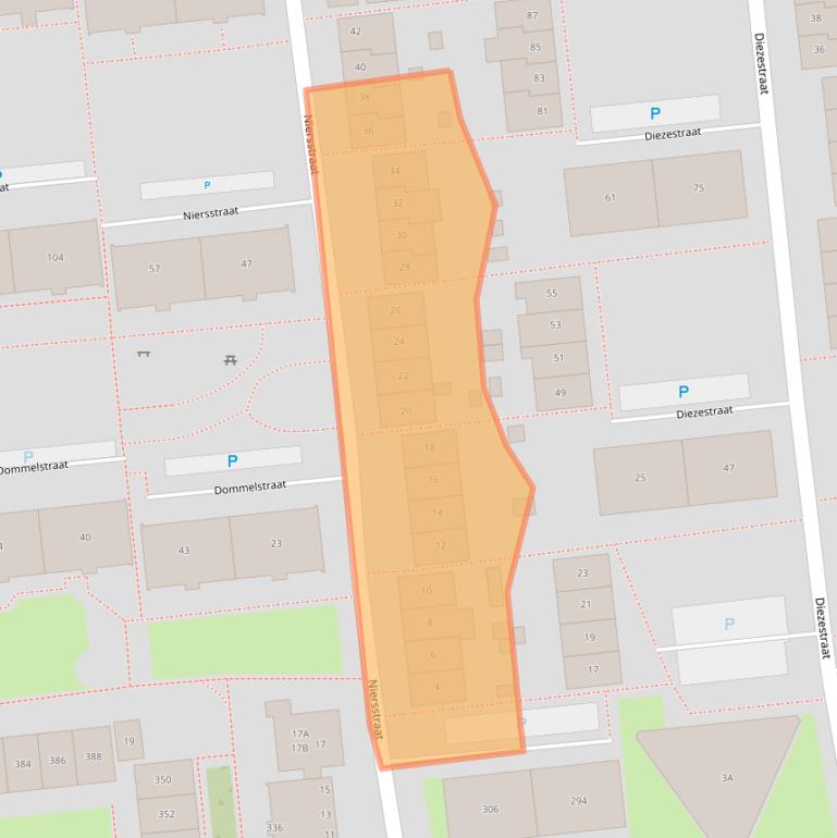 Kaart van postcodegebied 7523SH.