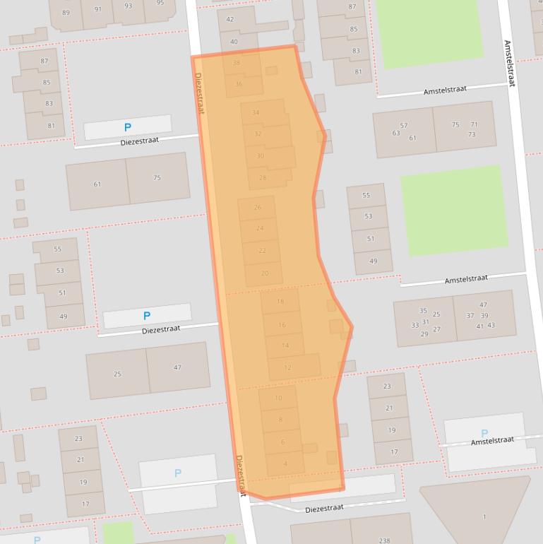Kaart van postcodegebied 7523SN.