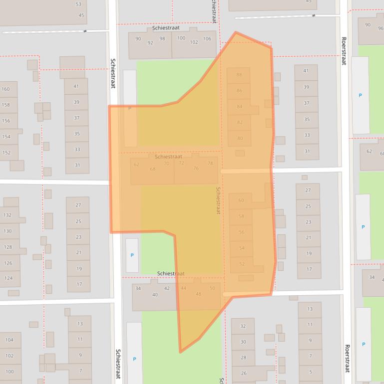 Kaart van postcodegebied 7523TH.