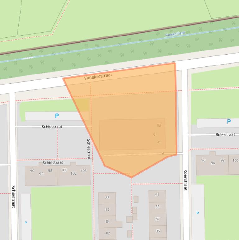 Kaart van postcodegebied 7523TL.