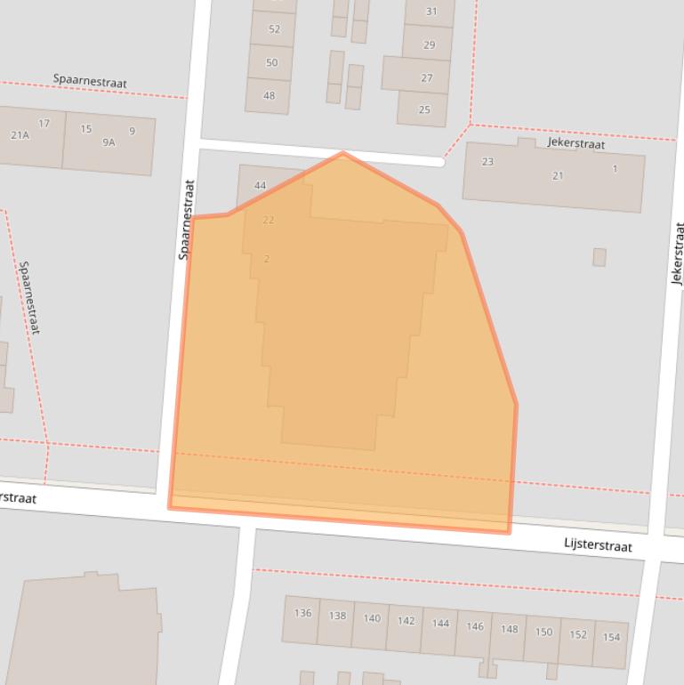 Kaart van postcodegebied 7523VL.