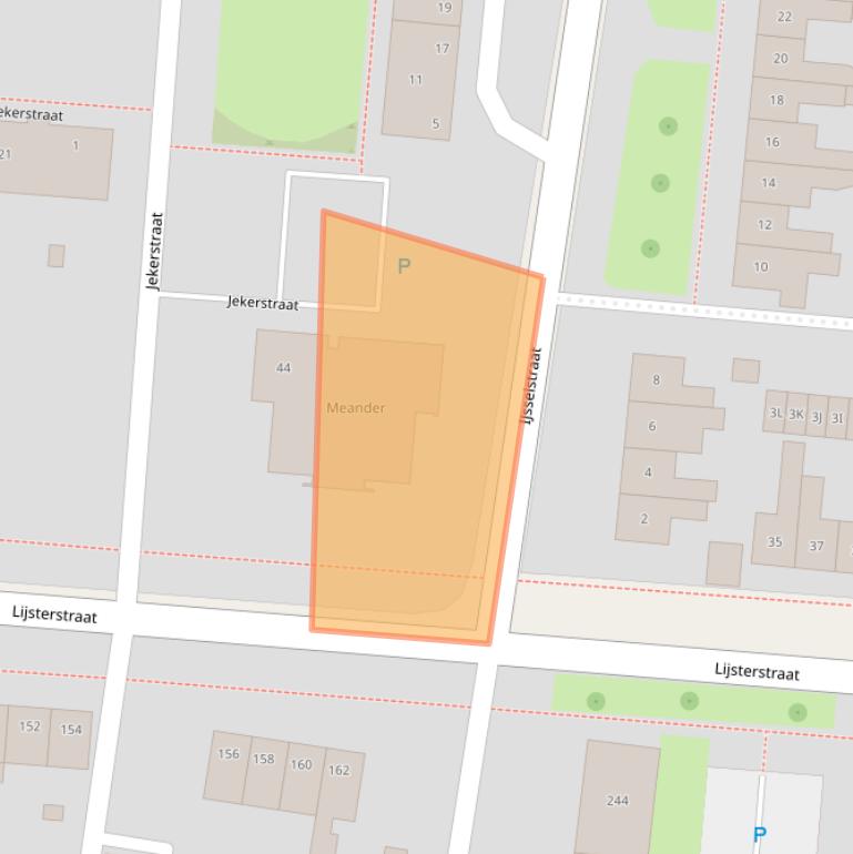 Kaart van postcodegebied 7523VR.