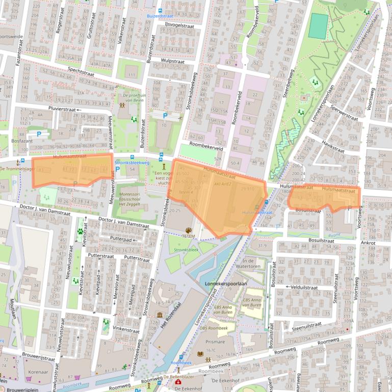 Kaart van postcodegebied 7523WB.