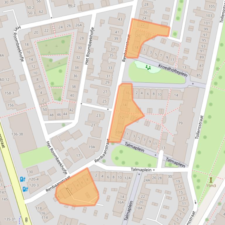 Kaart van postcodegebied 7523ZW.